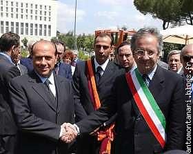 Berlusconi e Veltroni